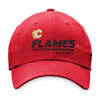 Fanatics Calgary Flames Authentic Pro Locker Room Cap Adjustable Strapback Hat