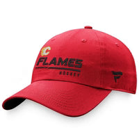 Fanatics Calgary Flames Authentic Pro Locker Room Cap Adjustable Strapback Hat