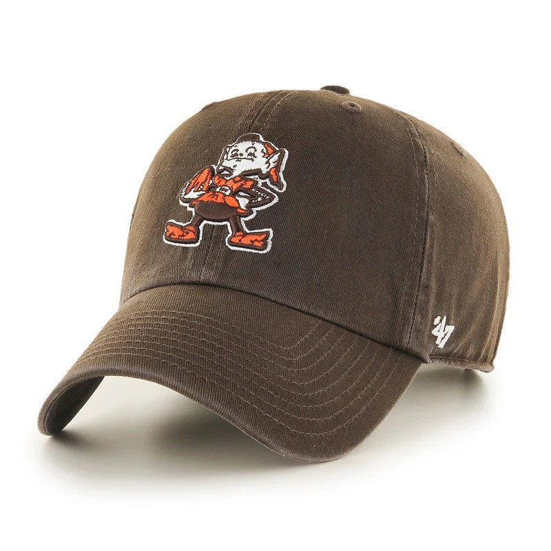 '47 Cleveland Browns Alt Clean Up Cap Adjustable Strapback Hat
