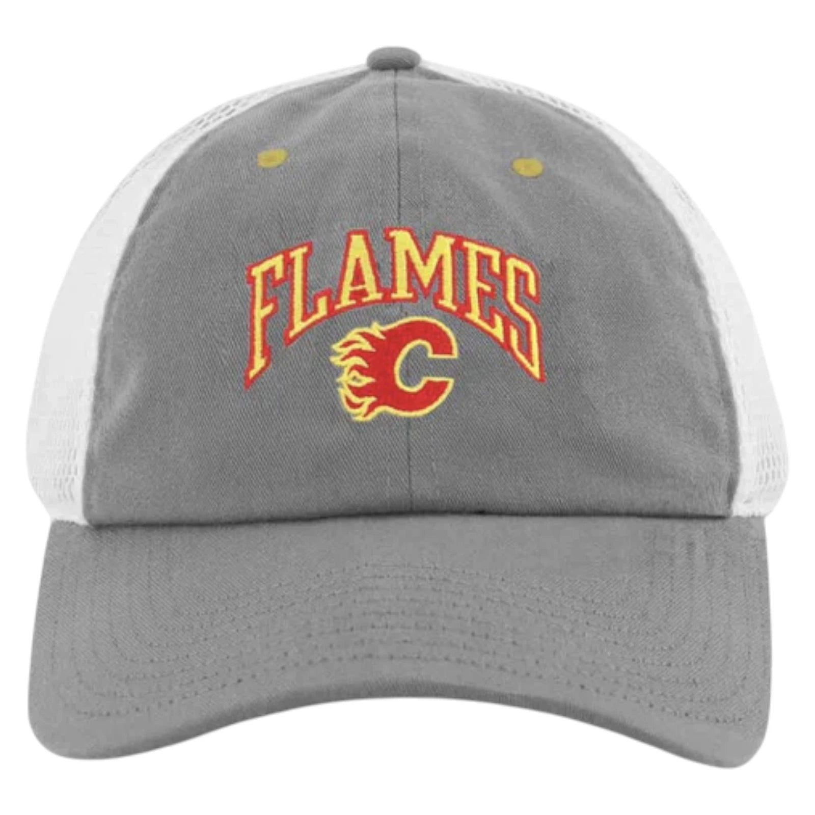 Adidas Calgary Flames Slouch Trucker Cap Strapback Adjustable Hat