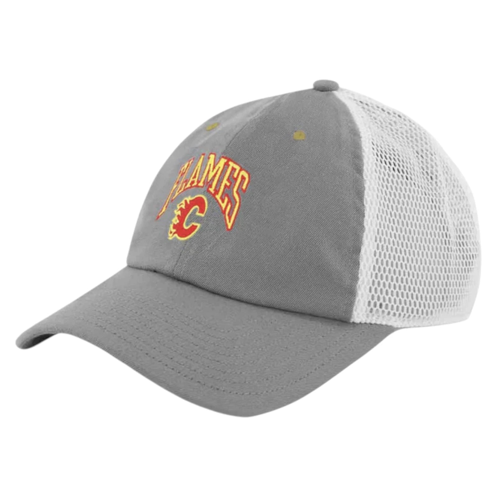 Adidas Calgary Flames Slouch Trucker Cap Strapback Adjustable Hat