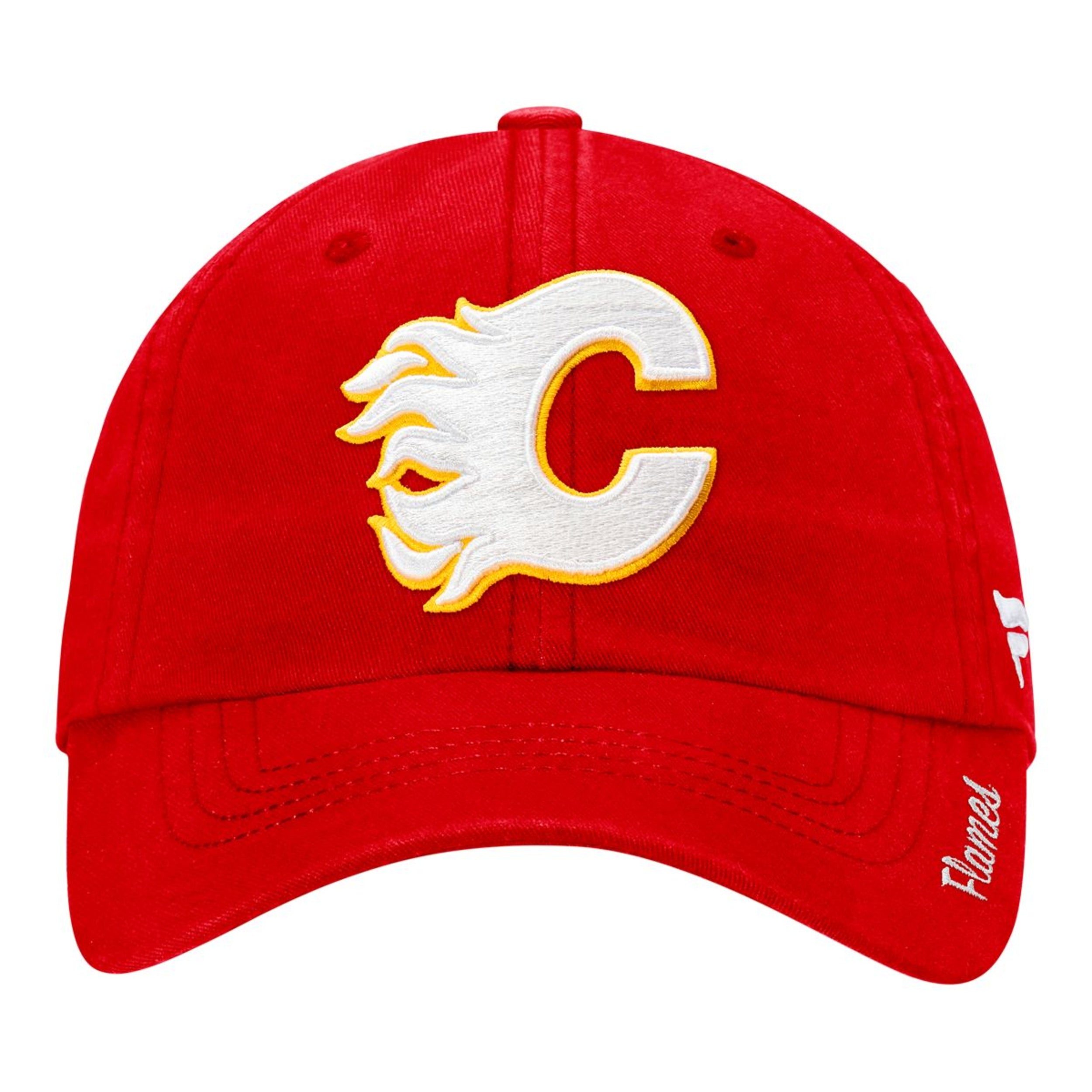 Fanatics Women's Calgary Flames Core Primary Logo Cap Adjustable Strapback Hat