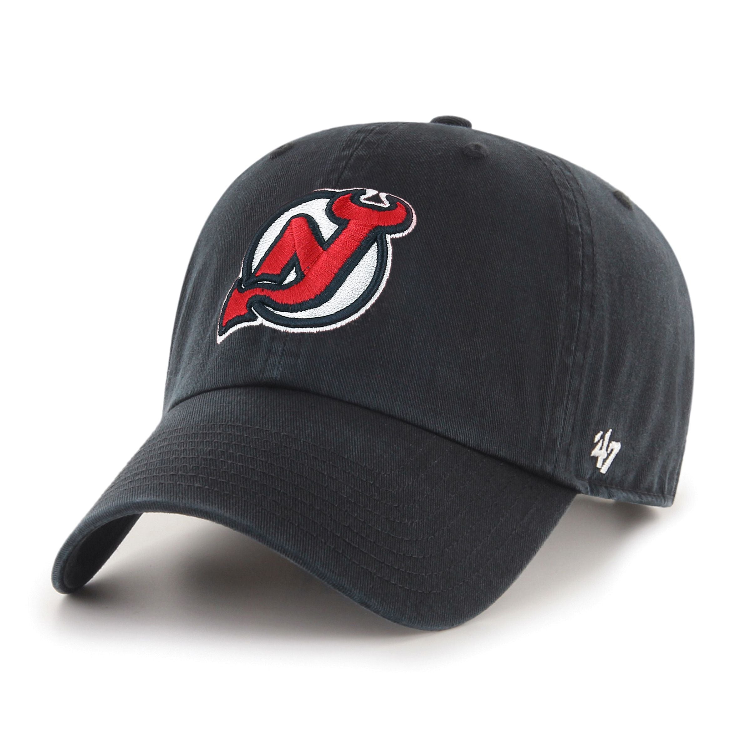 '47 New Jersey Devils Clean Up Cap Adjustable Strapback Hat