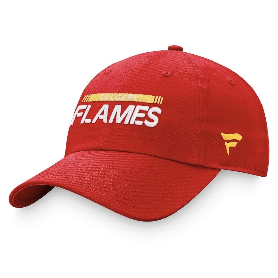 Fanatics Calgary Flames Authentic Pro Rink Cap Adjustable Hat