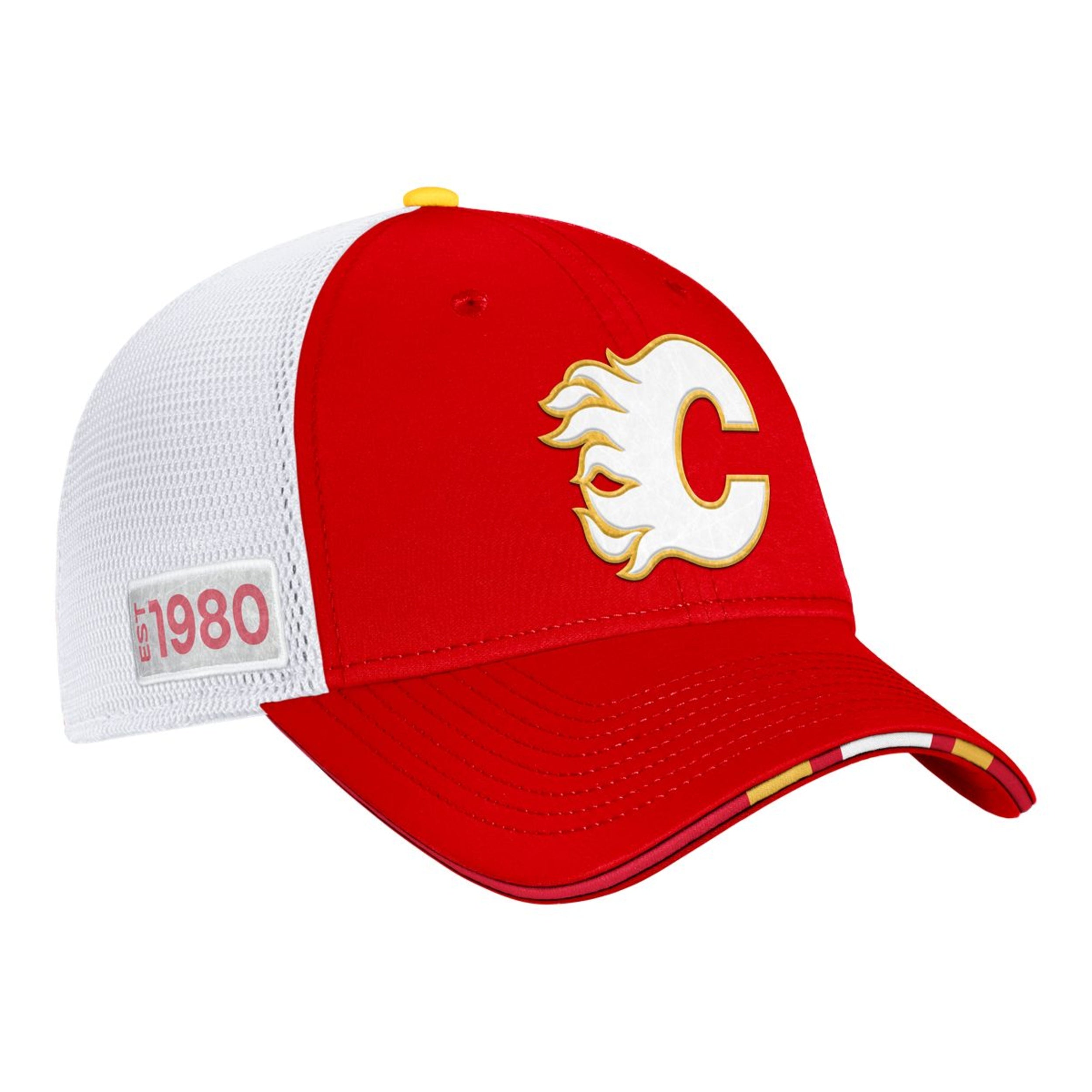 Fanatics Calgary Flames Draft Trucker Cap Snapback Adjustable Hat