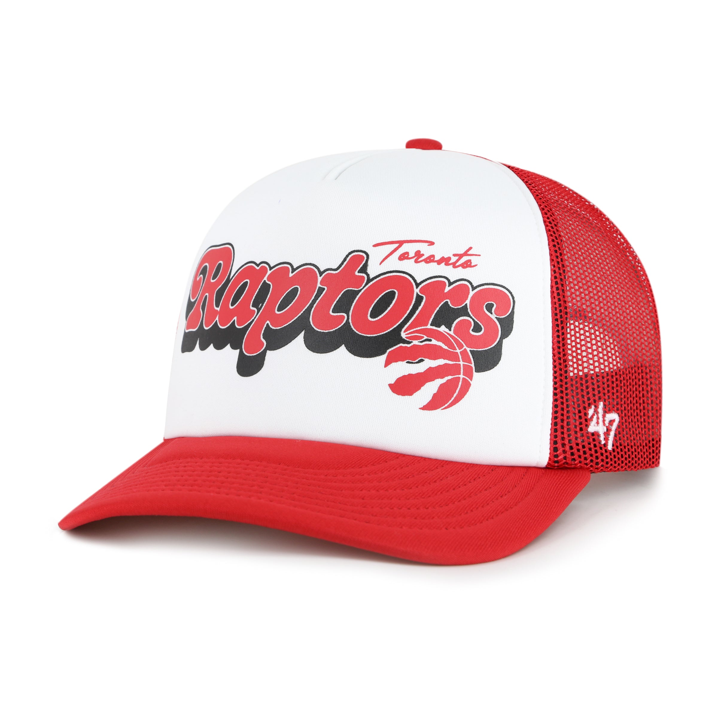 '47 Toronto Raptors Foam Front Trucker Cap Adjustable Snapback Hat