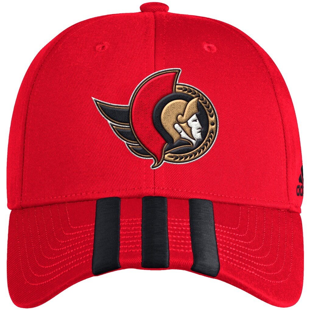 Adidas Ottawa Senators 3-Stripe Cap Structured Adjustable Cap