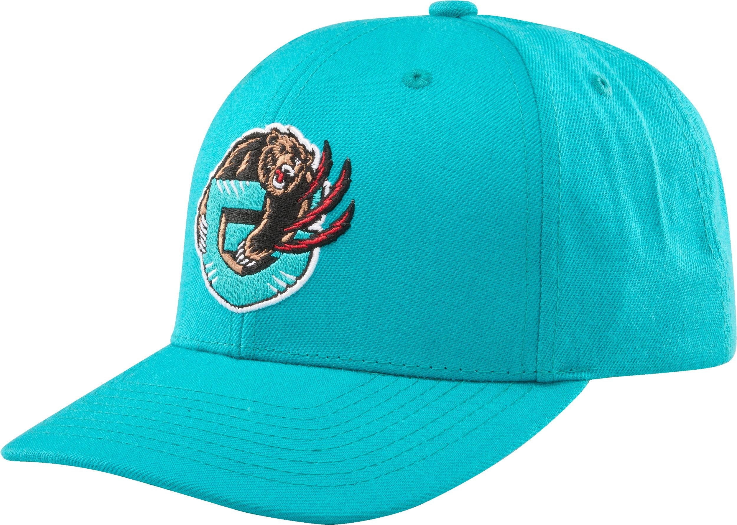 Mitchell & Ness Vancouver Grizzlies Hardwood Classics Team Ground 2.0 Cap Strapback Adjustable Hat