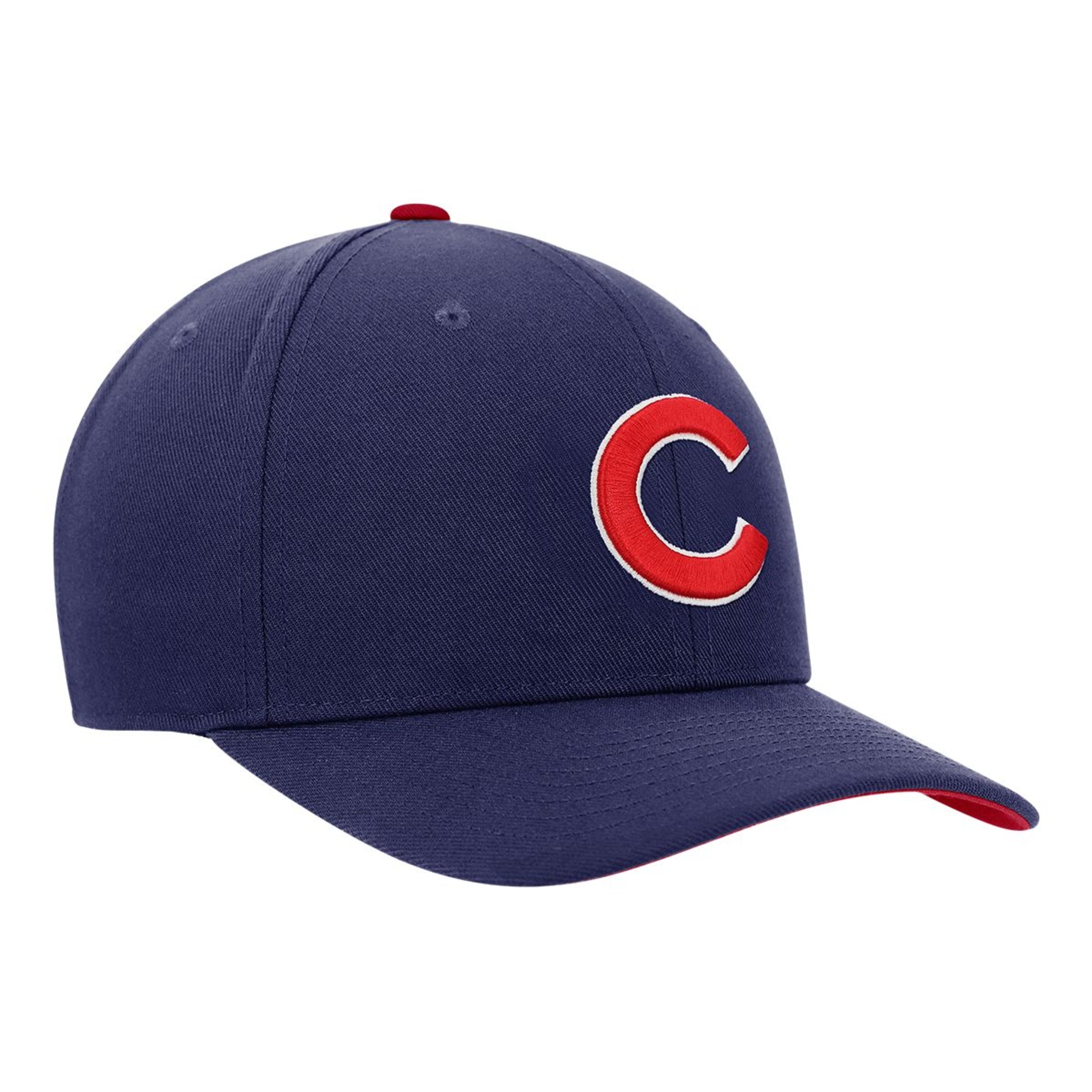 Nike Chicago Cubs Wool Raised Struct Adjustable Cap