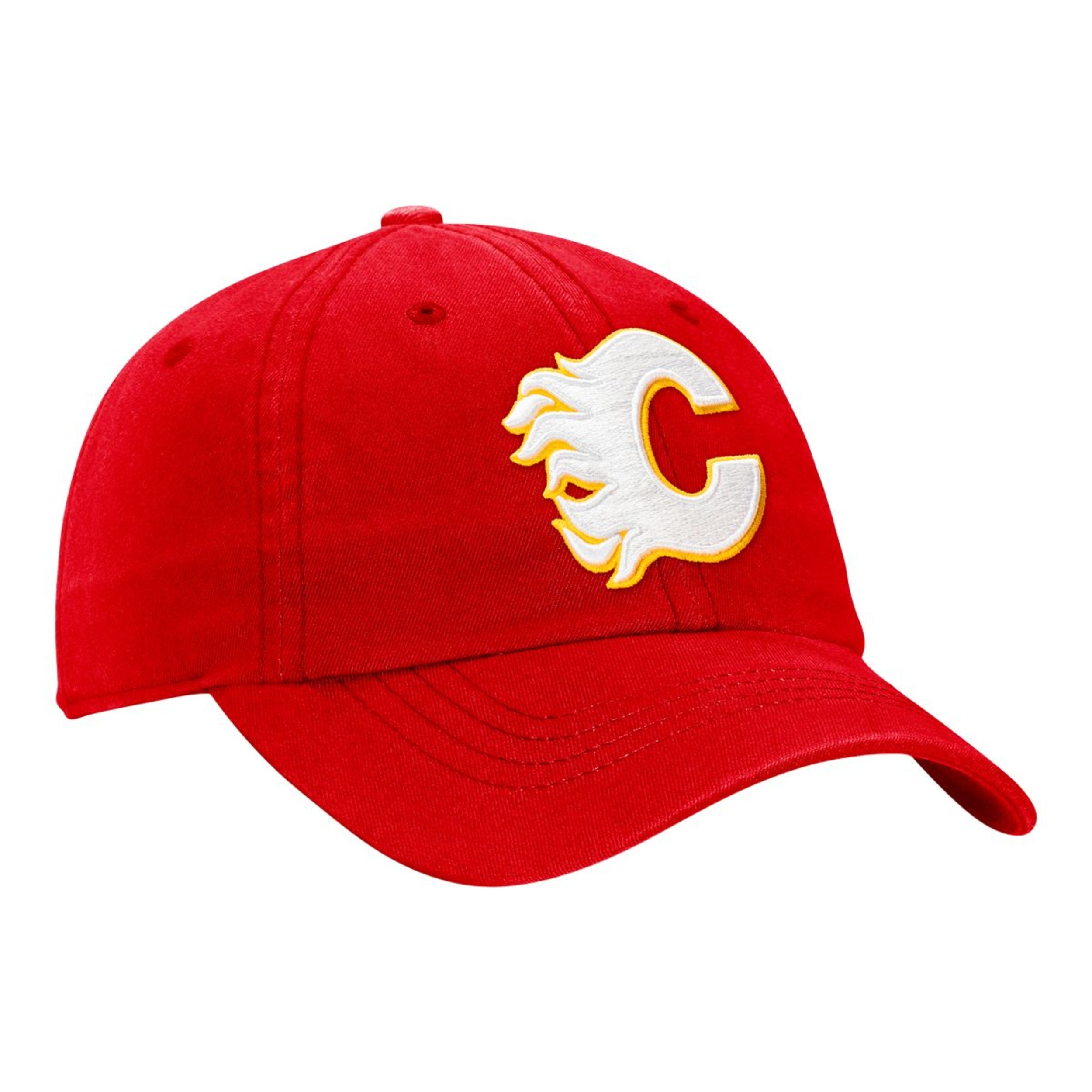Fanatics Women's Calgary Flames Core Primary Logo Cap Adjustable Strapback Hat