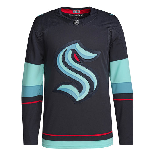 Adidas Seattle Kraken Primegreen Home Jersey