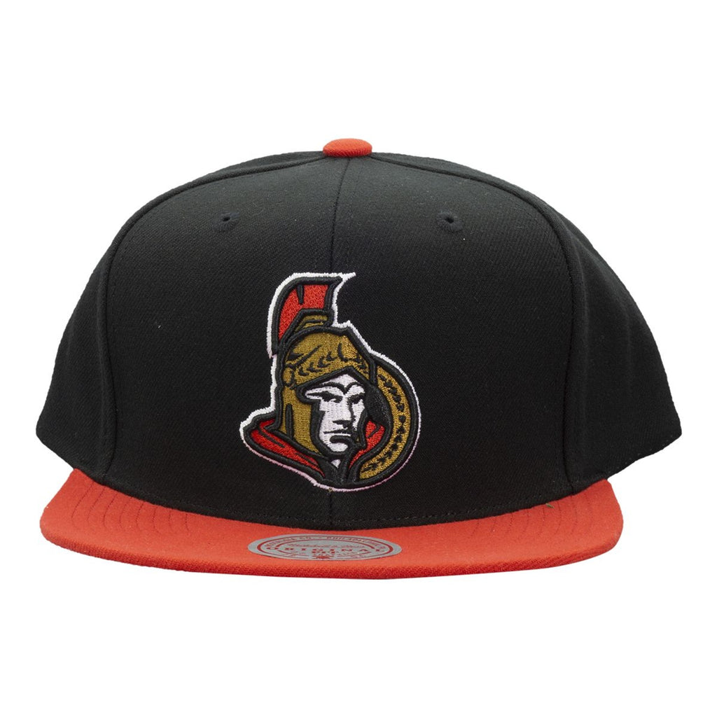 Mitchell & Ness Ottawa Senators Team Ground 2.0 Pro Cap Snapback Adjustable Cap