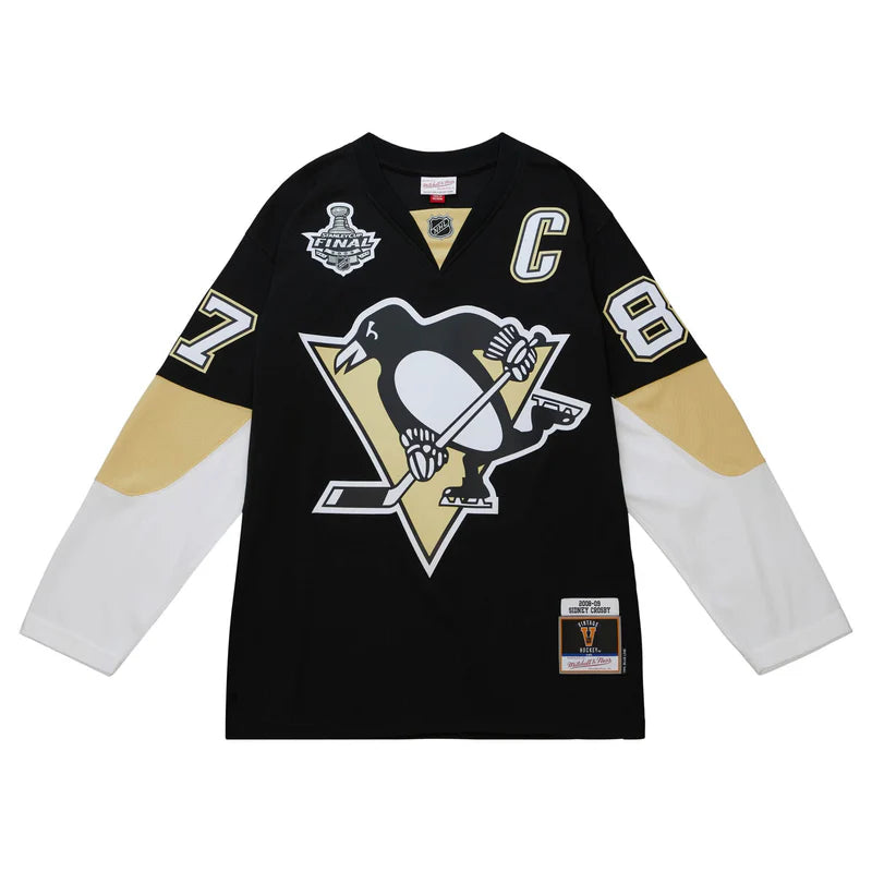Mitchell & Ness Sidney Crosby Pittsburgh Penguins Blue Line Home Jersey