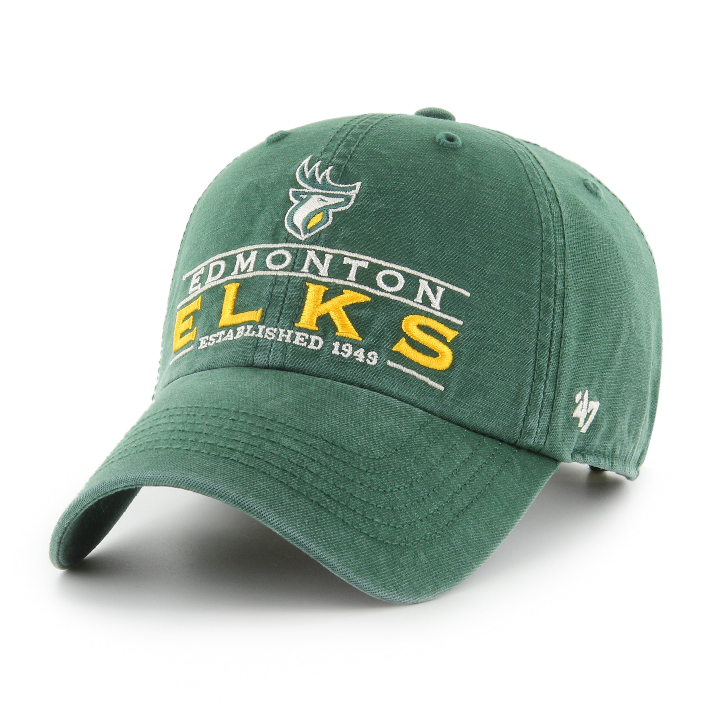 '47 Edmonton Elks Vernon Clean Up Cap Adjustable Strapback Hat