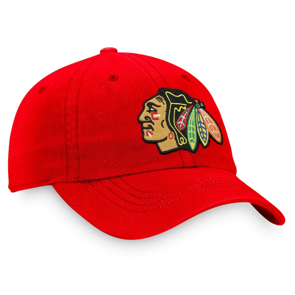 Fanatics Women's Chicago Blackhawks Core Primary Logo Cap Adjustable Hat